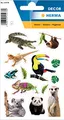Produktbild: HERMA 15479 Sticker für Kinder, Afrika Tiere (45 Aufkleber, Papier, matt) selbstklebend, permanent haftende Motiv Etiketten für Mädchen und Jungen, bunt