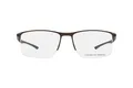 Produktbild: Porsche Design P 8752 B BROWN 57mm Brille, Fassung NEU!