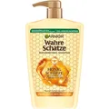 Produktbild: GARNIER Wahre-Schaetze Honig-SchaetzeReparierendes Shampoo 1000 ml (8,49 € / 1 l)