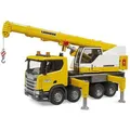 Produktbild: bruder 03571 Baustellenfahrzeug Scania Super 560R, Liebherr Kran-LKW, Maßstab 1:16