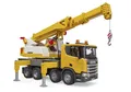 Produktbild: 4001702035716 Vehicle Scania Super 560R Truck with crane Liebherr BRUDER