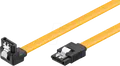 Produktbild: GOOBAY 95020 - Kabel SATA 6 Gb/s St. > 90° SATA St. 50 cm gelb
