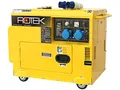 Produktbild: Rotek Diesel Stromerzeuger GD4SS-1A-6000-5EBZ (5,5 kVA / 230V 50Hz 1-phasig)