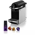 Produktbild: Nespresso Kaffeekapselmaschine DeLonghi EN 127.S Silber/ Schwarz