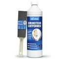 Produktbild: bio-chem Urinsteinentferner EXTRA STARK - 1000 ML inkl Bimsstein - Extrem kraftvoller & hochkonzentrierter Profi WC-Reiniger - Entfernt mühelos hartnäckigste Ablagerungen und Gerüche - Made in Germany