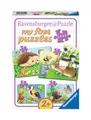 Produktbild: RAVENSBURGER PUZZLE MY FIRST SÜßE GARTENBEWOHNER 8 TEILE