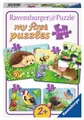 Produktbild: 2, 4, 6, 8 Teile Ravensburger Kinder my first puzzles Süße Gartenbewohner 06952