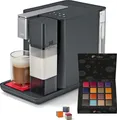 Produktbild: Tchibo Qbo MILK MASTER Premium Kapselmaschine inkl. 16 recyclebare Qbo Kapseln für Cappuccino, Espresso, Caffè Crema, Milchschaum auf Knopfdruck mit abnehmbarem Milchtank 300ml, Lipstick Red