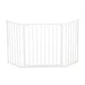 Produktbild: Baby Dan Treppenschutzgitter Olaf, Weiß, Metall, 146x70.5 cm, Grüner Punkt, BPA-frei, Europäischer Sicherheitsstandard, Made in Denmark, Cradle to Cradle®, Verlängerung inklusive, erhältlich, Kindersicherheit, Treppenschutzgitter