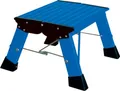 Produktbild: KRAUSE Klapptritt Treppy, 1 Stufe, blau 124151