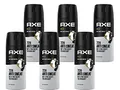 Produktbild: AXE Gold Deo 6x 150ml Deospray Deodorant Bodyspray Antitranspirant Herren Men mit 72h Schutz, Männerdeo mit Anti-White Marks Protection (6 Produkte)