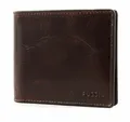 Produktbild: FOSSIL Derrick Passcase Geldbörse Kredit- / Visitenkartenetui Dark Brown Braun