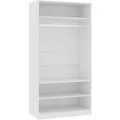 Produktbild: vidaXL Kleiderschrank Weiß 100×50×200 cm Holzwerkstoff
