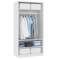 Produktbild: Schlafzimmerschrank | offener Kleiderschrank | mit Kleiderstange | 100x50x200 cm