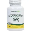 Produktbild: Natures Plus Pantothenic Acid 1000 mg - 60 Tabletten