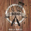 Produktbild: Ambiente Servietten Barbecue Time Brown 33x33, 20 Stück