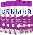 Produktbild: FA Deo-Spray Purple Passion, 6x 150 ml, Vorratspack, 6-tlg., hautfreundliche Formel, ohne Deo-Rückstände auf der Kleidung
