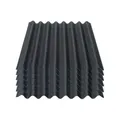 Produktbild: Onduline Easyline Dachplatte Wandplatte Bitumenwellplatten Wellplatte 6x0,76m² - schwarz