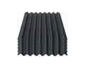Produktbild: Onduline Dachpappe 6er Pack Dachplatte Easyline® Wellplatte Gartenhaus, Farbe: schwarz, wellig, 4.56 m² pro Paket, (6-St), Größe: 1000 x 760 x 2,6 mm, Profil: 95/38