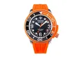 Produktbild: Kienzle Quarzuhr POSEIDON24 Quarz Armbanduhr Edelstahl orange
