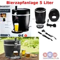 Produktbild: Silvercrest Bierzapfanlage 5 L Partyfässer – Thermoelektrisch, Geräuscharm, LED