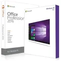 Produktbild: Windows 10 Pro + Office 2016 Professional + Lizenznummer