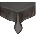 Produktbild: texpot Tischdecke Gartentischdecke Karo Schaum PVC Weichschaum (1-tlg) schwarz Rund | 140 cm x 140 cm