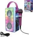 Produktbild: Lexibook – Tragbarer Bluetooth-Lautsprecher mit Mikrofon und Lichteffekten