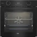 Produktbild: Beko BBIS17300BCS b300 Einbau-Backofen 72 Liter, Multifunktionsofen mit 12 Funktionen, SteamAdd-Dampffunktion, SoftClose-Tür, katalytische Rückwand, versenkbare Knebel, Schwarz