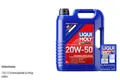 Produktbild: LIQUI MOLY Touring High Tech 5 Liter 20W-50 Mineralisches Motoröl ACEA A3/B4/E2