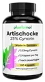 Produktbild: plantomol® Artischocken Kapseln - 100:1 Artischocken-Extrakt mit 113mg Cynarin pro Kapsel