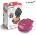 Produktbild: KORONA Mini-Herzwaffeleisen Herzform 550W Waffeleisen 41005 Retro-Design NEU