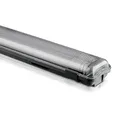 Produktbild: V-TAC VT-1239 VT-12023 2x18W LED WP LAMP FITTING 120CMX2 COLORCODE:6400K IP65, Plastic+ABS, 36 W, 2x18W-120cm