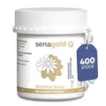 Produktbild: Senagold Schüssler Salze Nr. 7 - Magnesium phosphoricum D6 – Das Salz der Muskeln und Nerven - Glutenfrei - hergestellt nach Homöopathischem Arzneibuch in Deutschland - 400 Stück Schüssler Salze 7