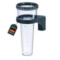 Produktbild: TFA Dostmann Regenmesser, 471001,wetterfest, robust, Niederschlagsmengenermittlung, schwarz, L 87 x B 87 (116) x H 205 mm