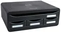 Produktbild: EXACOMPTA Schubladenbox TOOLBOX MINI 4 Schübe schwarz