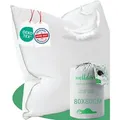 Produktbild: Welldora 3-Kammer-Kopfkissen Premium Kopfkissen, Ergonomisch optimiertes Nackenstützkissen, Füllung: Daunenfasern & Federn, Mittelfestes Kissen fachärztlich geprüft 80 cm x 80 cm