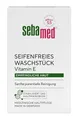 Produktbild: Sebamed seifenfreies Waschstück 100 g, mit Vitamin E, für die tägliche sanfte, porentiefe Reinigung empfindlicher Haut, zur Hand-, Gesichts- und Körperreinigung geeignet