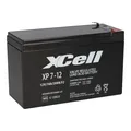 Produktbild: XCell Bleiakku XP7-12 - F2 12V 7 Ah Pb 6,3mm AGM passend zu 7,2Ah 8Ah 9Ah