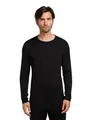 Produktbild: Icebreaker Langarmshirt Unterwäsche 260 Tech Crewe - Merinowolle, enganliegend - schwarz