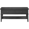 Produktbild: Mid.you Couchtisch Franklin, Schwarz, Holzwerkstoff, 2 Schublade(n) Schubladen, eckig, 103x46x52 cm, Stauraum, einfacher Aufbau, Wohnzimmer, Wohnzimmertische, Couchtische, Couchtische mit Stauraum