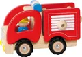 Produktbild: Feuerwehr 16,7 x 9,1 x 10,5 cm, Holz, per Stück goki Goki 55927 Deutsch 2013
