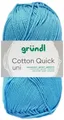 Produktbild: Gründl 50 Gramm Gründl Wolle Cotton Quick Uni Farbauswahl Häkelwolle
