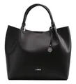 Produktbild: L.CREDI Ember Handle Bag Handtasche Umhängetasche Kosmetiktasche Black schwarz