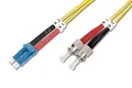 Produktbild: DIGITUS DK-2931-02 – Glasfaserkabel OS2 – 2 m – LC zu ST – Duplex LWL Kabel – 1/10 Gbit/s – SM Singlemode Glasfaser LAN Kabel – Fasertyp: 9/125 µ – Gelb (Yellow)