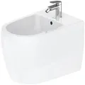 Produktbild: Duravit Qatego Stand Bidet 2263102000 39x60cm, mit Hahnloch, Überlauf, Hahnlochbank, weiß Hochglanz HygieneGlaze
