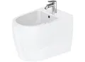 Produktbild: Duravit Qatego Stand Bidet 2263102000 39x60cm, mit Hahnloch, Überlauf, Hahnlochbank, weiß Hochglanz HygieneGlaze