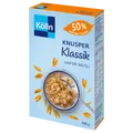 Produktbild: Kölln Knusper Hafermüsli 50% weniger Zucker 500g