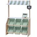 Produktbild: Teamson Kids Kaufladen, Grün, Holzwerkstoff, 30x100x67 cm, unisex, Spielzeug, Kinderspielzeug, Kaufladen & Zubehör