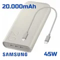 Produktbild: Original Samsung 20000mAh Powerbank 45W Super fast charging NEU OVP + Ladekabel